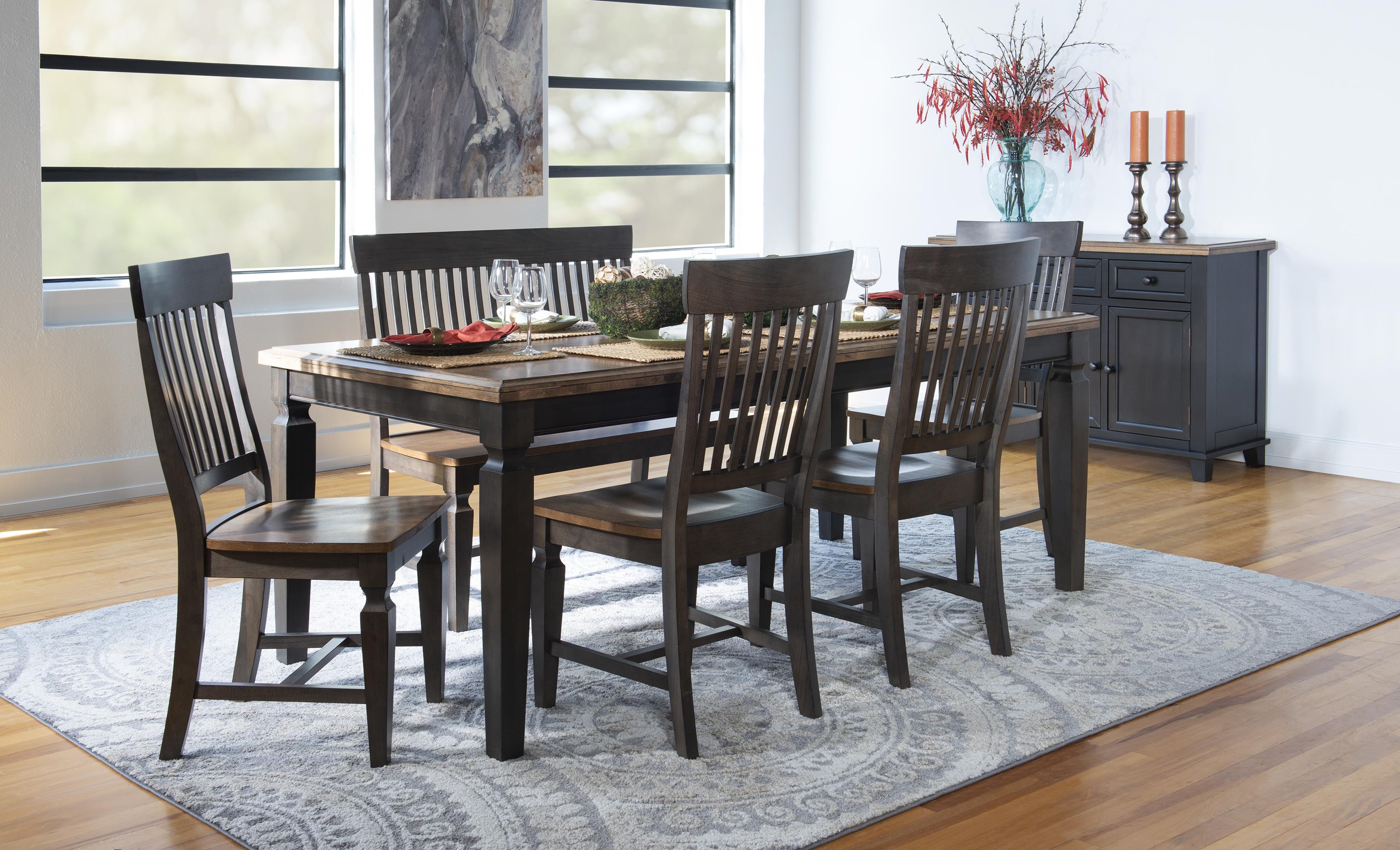 Extension dining table shop set